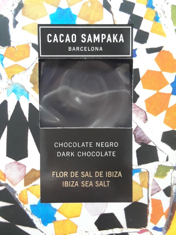 Cacao Sampaka Dark Chocolate w/ Ibiza Sea Salt